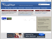 Tablet Screenshot of eagleflight.org